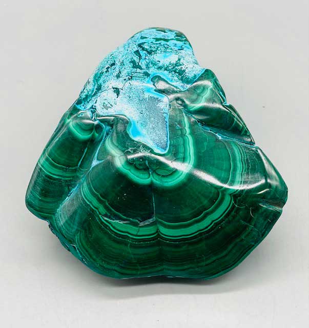 1.6-2.0# Chrysocolla/Malachite free shape