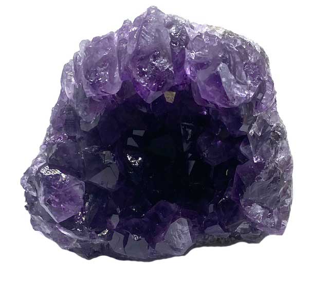 .9-1.0# Geode Amethyst B cut