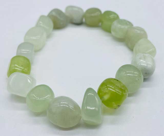 Serpentine gemstone bracelet