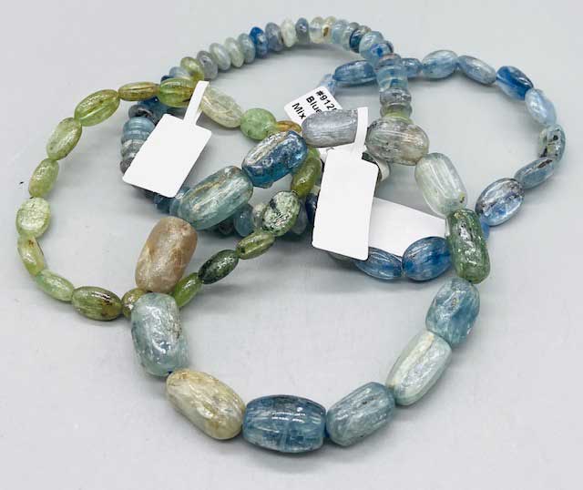 Blue Kyanite Nugget bracelet
