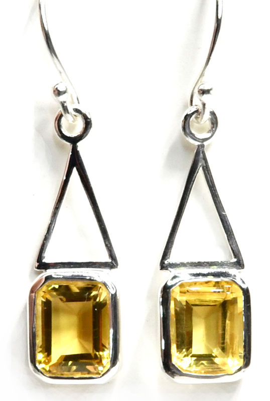 Citrine earrings