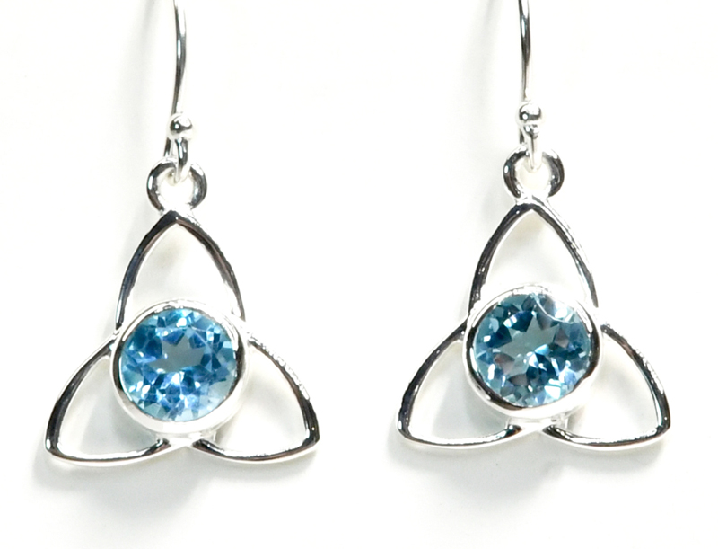 Blue Topaz earrings